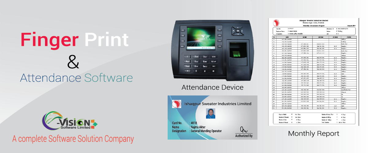 Finger Print and Attendance Software